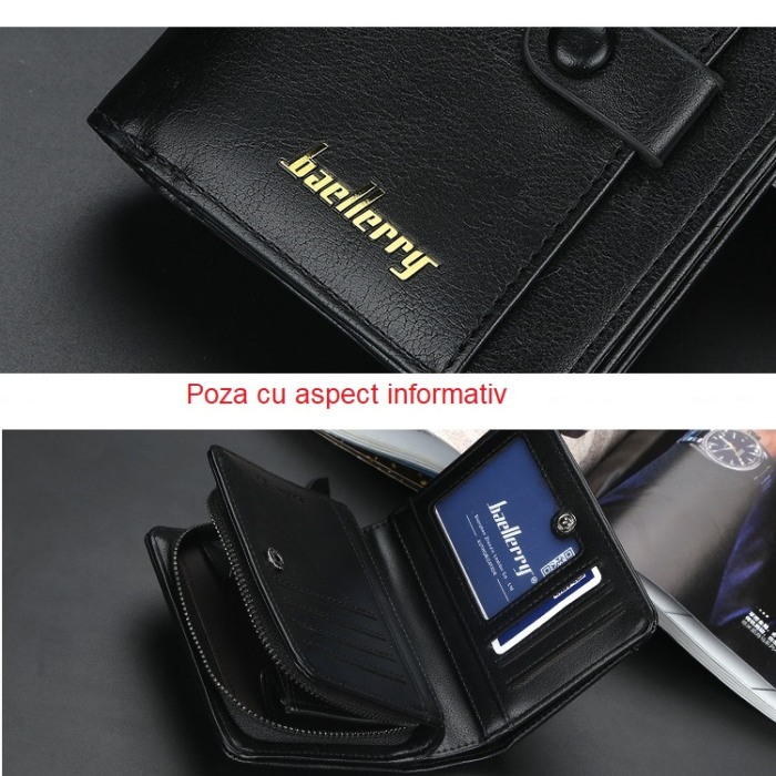 Portofel Barbati, Baellerry, ZX-D9153, 12x9.5x3.5 cm [6]