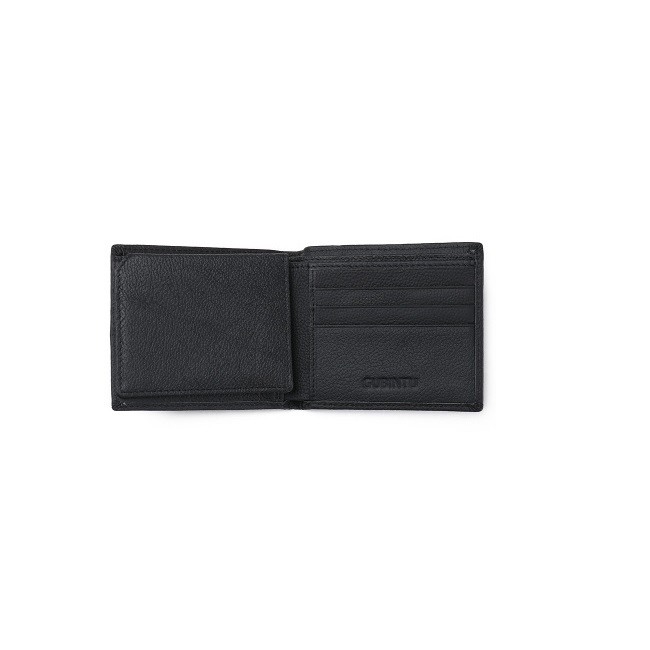 Portofel Barbati, Gubintu GBT-360, Negru, Piele naturala, 11x9.7x1.5 CM [4]