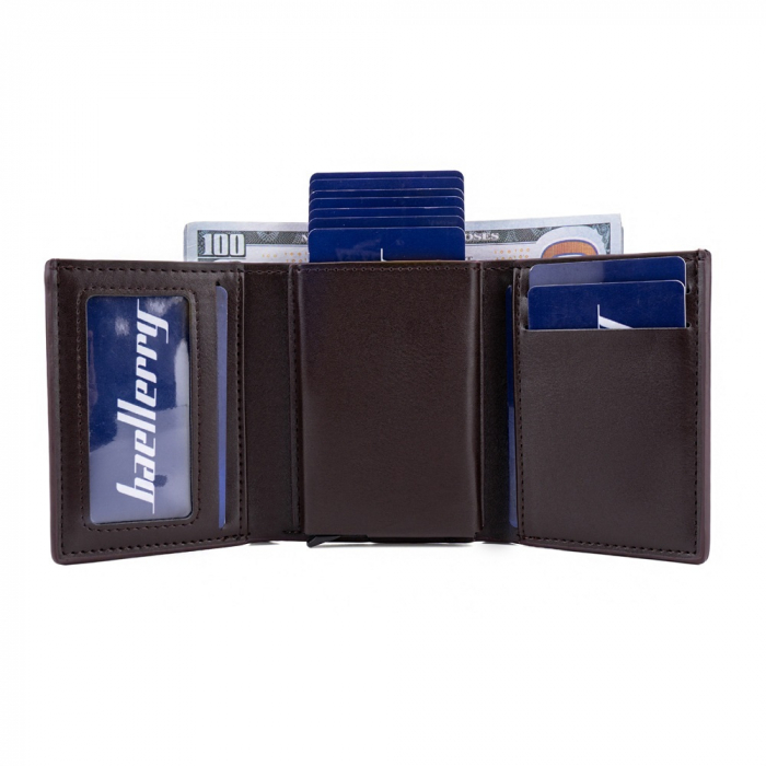 Portofel Barbati, Silvan, 5023, Negru, 10X9X3.5 cm [8]