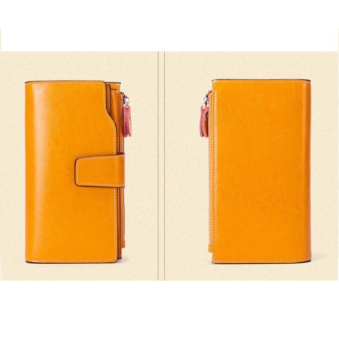 Portofel Dama, AVAMSI, AVABQ-5156, Piele naturala, 19x10x3 cm [8]