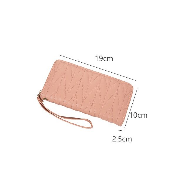 Portofel Dama, AVAMSI, KXM-C079-120, Roz, 19x10x2.5 cm [3]
