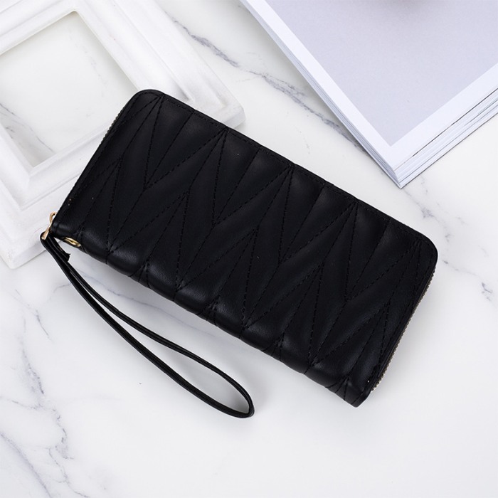 Portofel Dama, AVAMSI, KXM-C079-120, Negru, 19x10x2.5 cm [3]