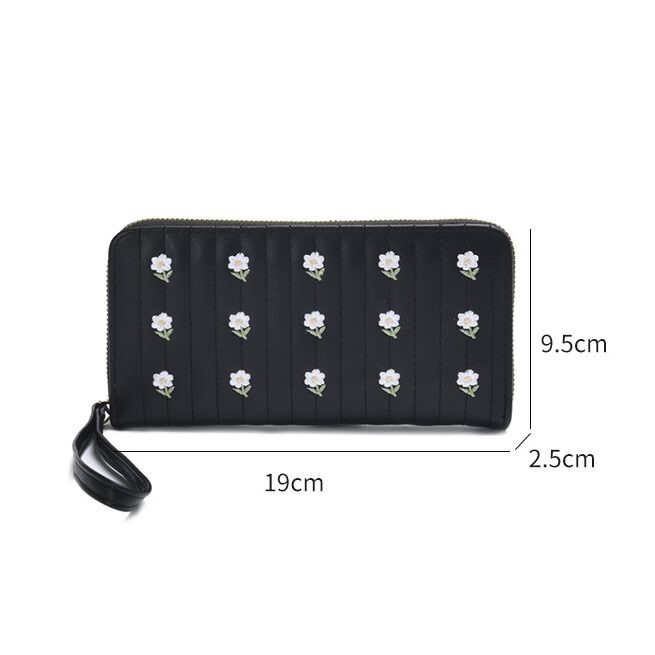 Portofel Dama, AVAMSI, KXM-C079-122, Negru, 19x9.5x2.5 cm [2]