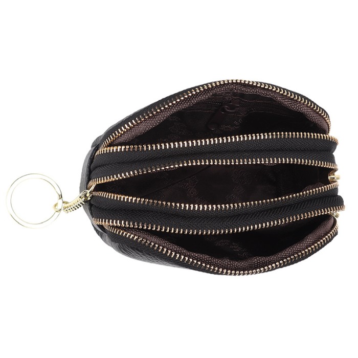 Portofel Dama, AVAMSI, YT-0015, 13x7.5x5.5 cm, Piele naturala [5]