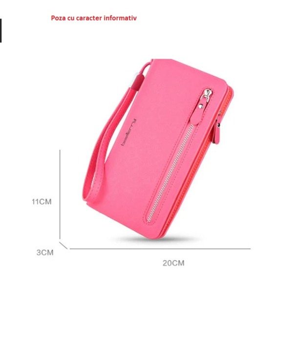 Portofel Dama, Baellerry, ZX-201502, Negru, 20x11x3 cm [3]