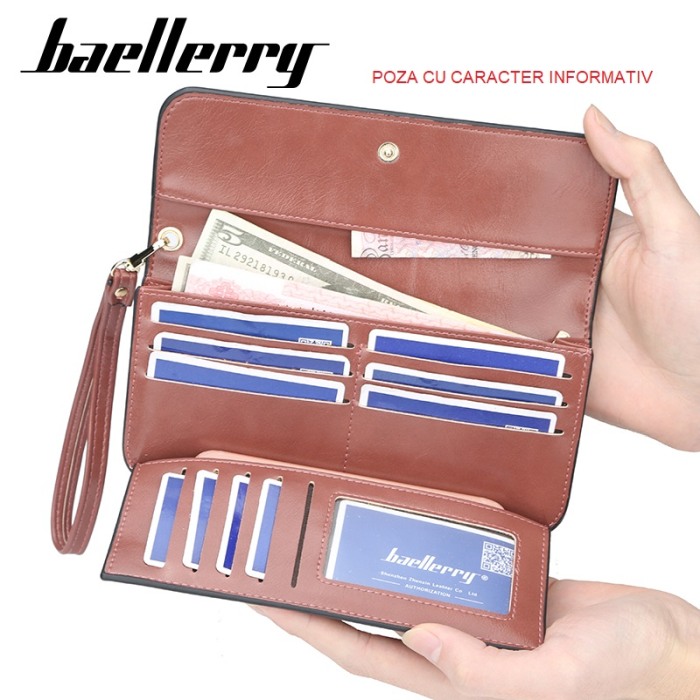 Portofel Dama, Baellerry, ZX-N5523, 20x10x2 cm [8]