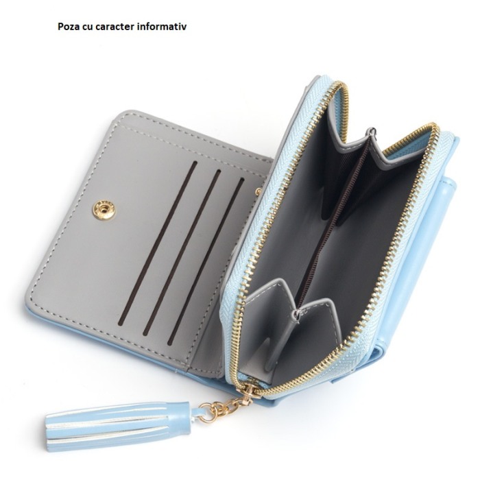 Portofel Dama, Baellerry, ZX-N9982, 11.5x9.5x3.5 cm [6]