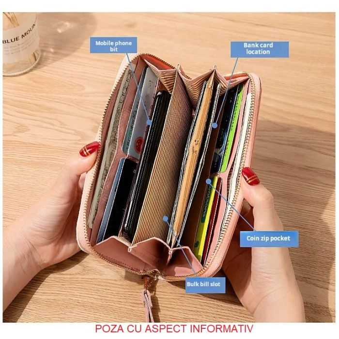 Portofel Dama, FOREVER, XC-C079-95, 20x10x2 cm [3]