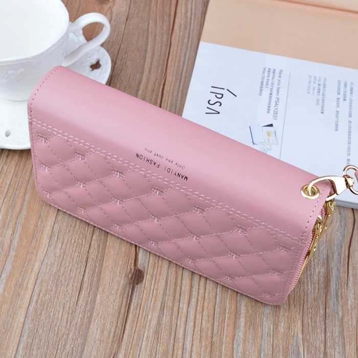 Portofel Dama, Manydi Fashion, 1696, Roz, 19.5x9.5x4 cm [3]