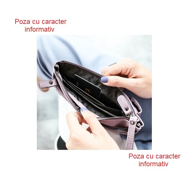 Portofel Dama, Mojoyce, XY-R843, Negru, 19.5x10x2 cm [3]