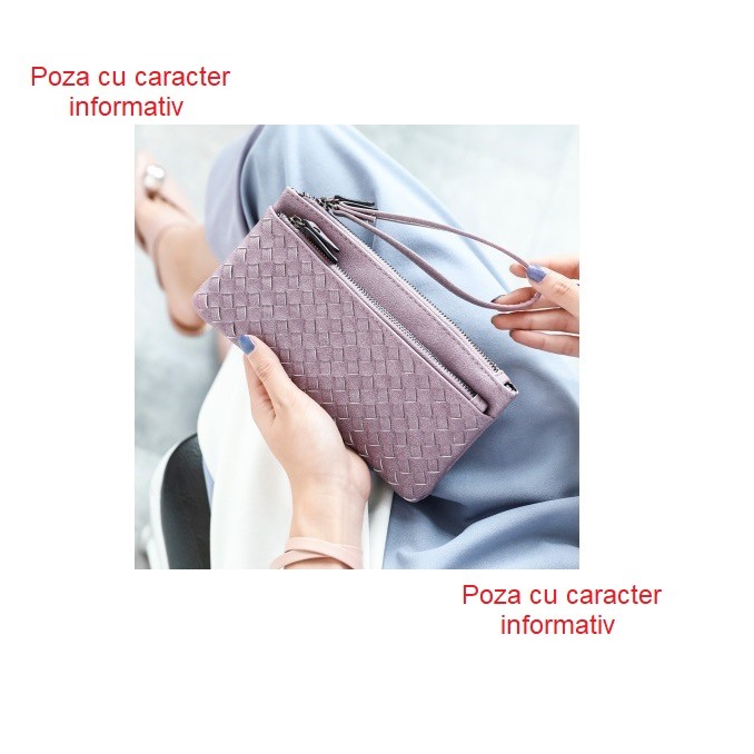 Portofel Dama, Mojoyce, XY-R843, Negru, 19.5x10x2 cm [4]