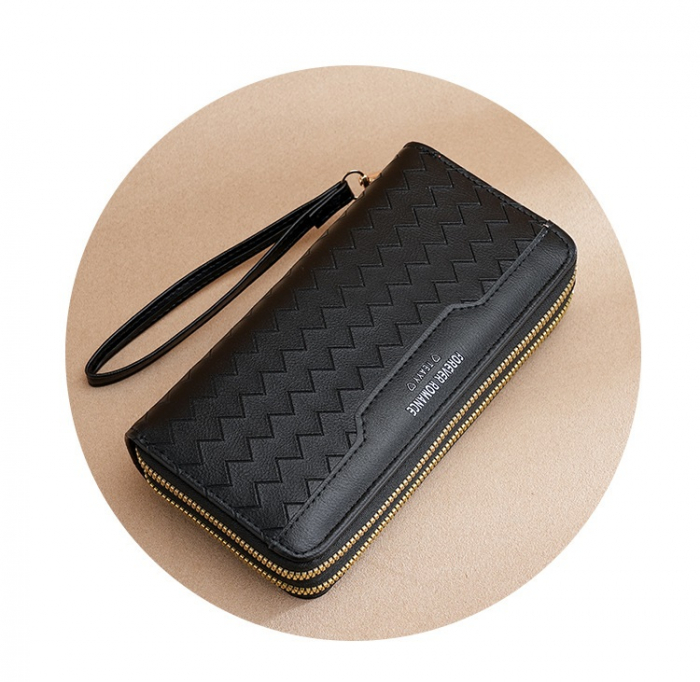 Portofel Dama, Velora, 5007, Negru, 19.5X10x4.5 cm [6]
