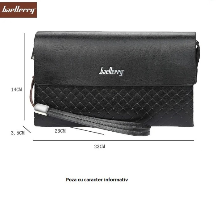Portofel Unisex, Baellerry, ZX-A418-21, 23x14x.3.5 CM [4]