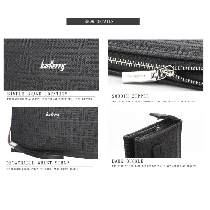 Portofel Unisex, Baellerry, ZX-N1918 , 23x13x3 cm [6]