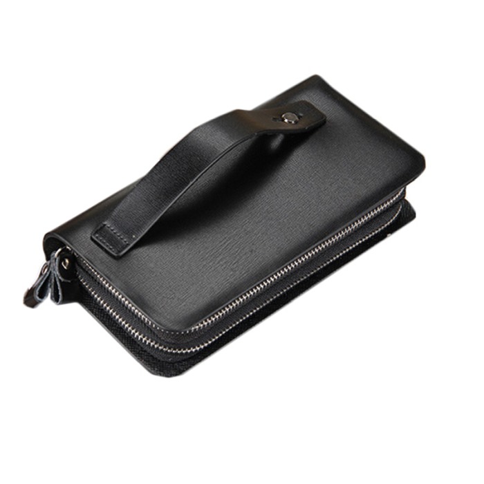 Portofel Unisex, Dama, Barbati, Baellerry, ZX-S6111, Negru, 20.5x10.5x4 cm [3]