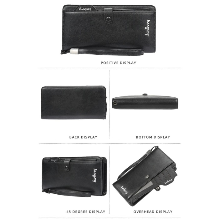 Portofel Unisex, Dama, Barbati, Baellerry, ZX-S6703, 20x10x3 cm [3]