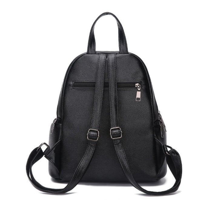 Rucsac dama AVAMSI BS-6701, Negru,  30x35x14 cm [3]