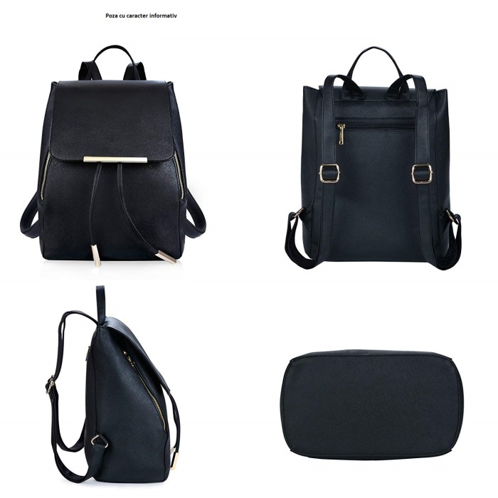 Rucsac Dama AVAMSI, BS-8853, Albastru, 30X24X16 cm [4]