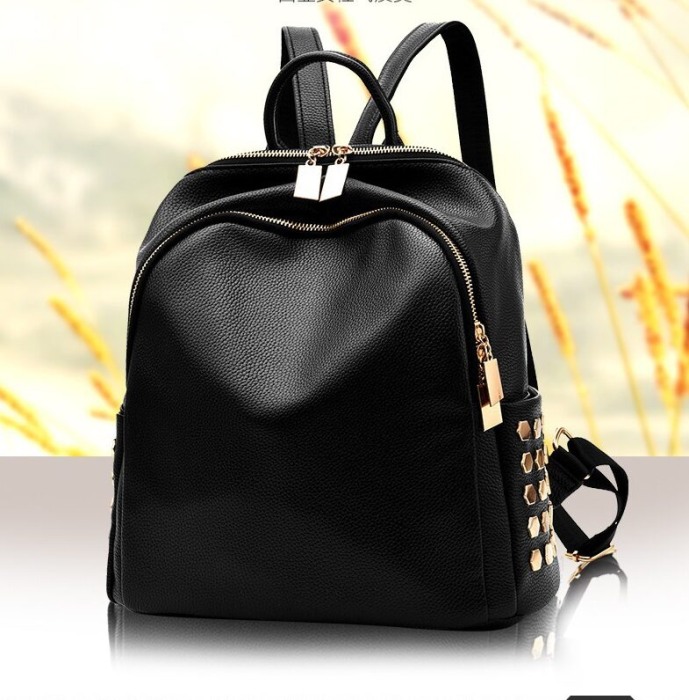 Rucsac dama, AVAMSI, BS-8895, Negru, 31x29x15 cm [2]