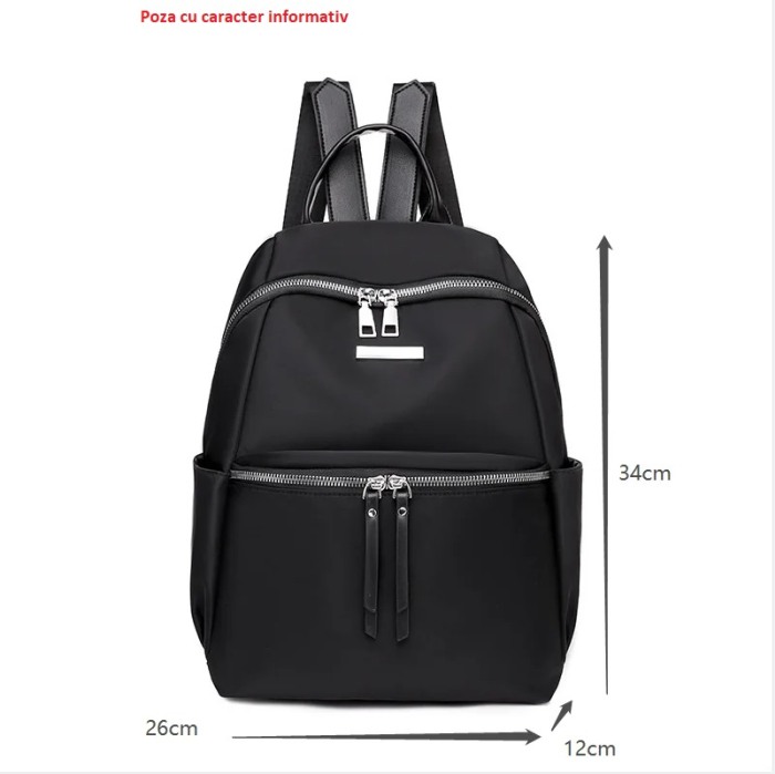 Rucsac dama AVAMSI XL-9929, Rosu ,34X26X12 cm [2]
