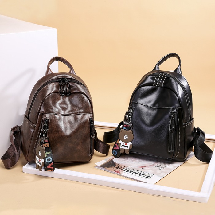 Rucsac Dama Avamsi, YL-809, Negru, 27X22X9 cm [3]