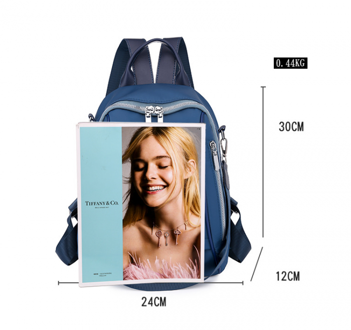 Rucsac dama Layla, RD779, Negru, 30x24x12 cm [5]