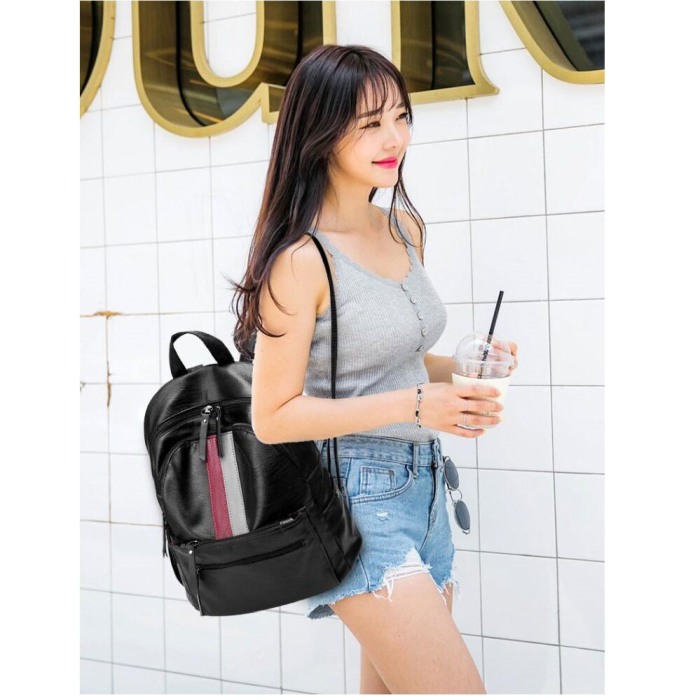 Rucsac dama, Cora WH21, 33x29x14 cm [4]