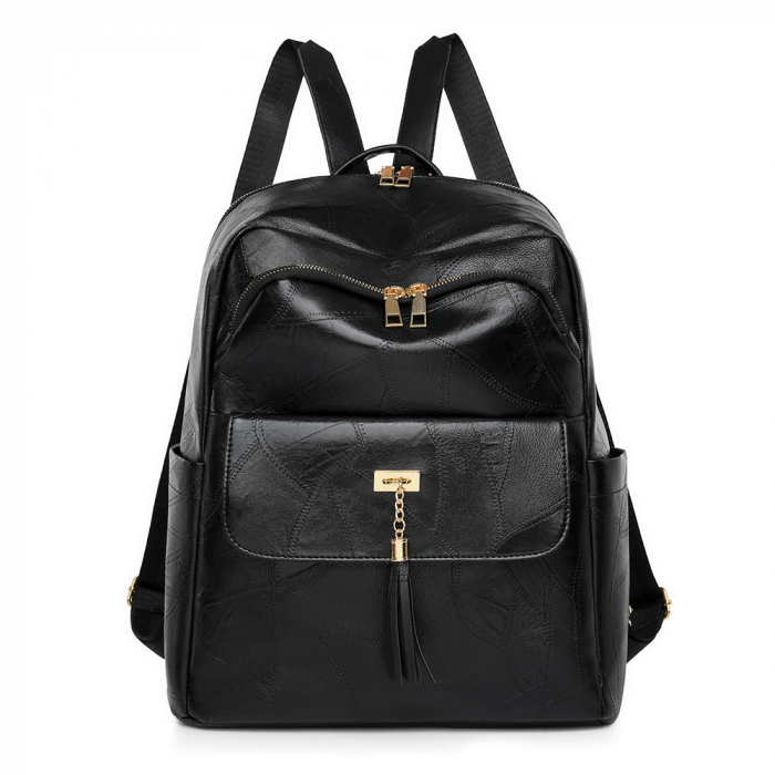 Rucsac dama, Didi, RD782, Negru, 37x30x15 cm [4]