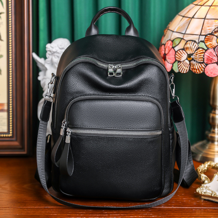 Rucsac dama, Ioana, RD739, Negru, 31x26x15 cm [2]