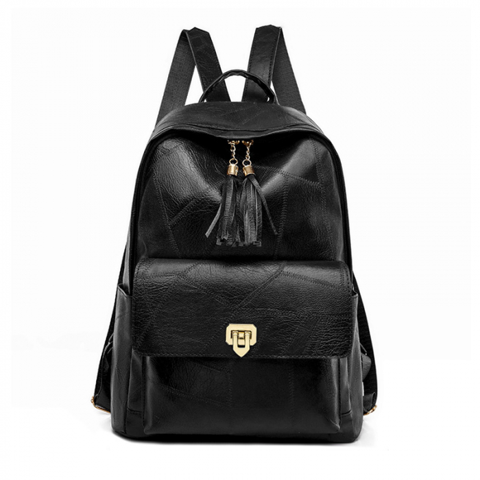 Rucsac dama Kaia, 5020, Negru, 38x30x13 cm [2]