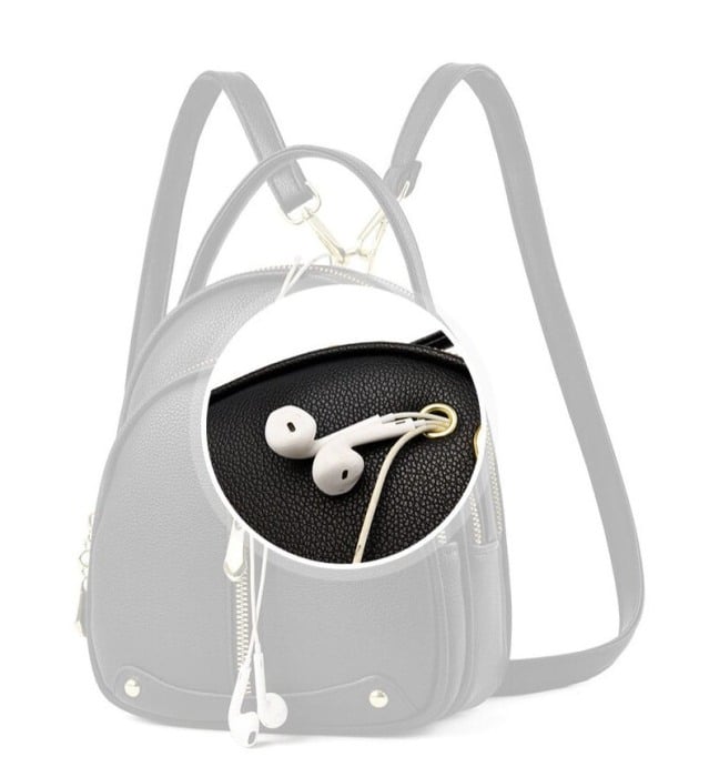 Rucsac dama, Lia SCB-19, 20x19x10cm [6]