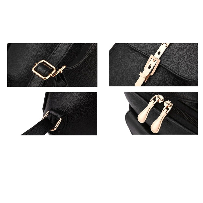 Rucsac Dama Mira, BS-8856, Negru 33x28x13 cm [8]
