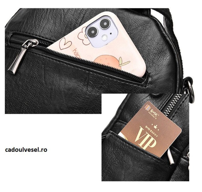 Rucsac dama, Sami SCB-43, 25x25x13cm [8]