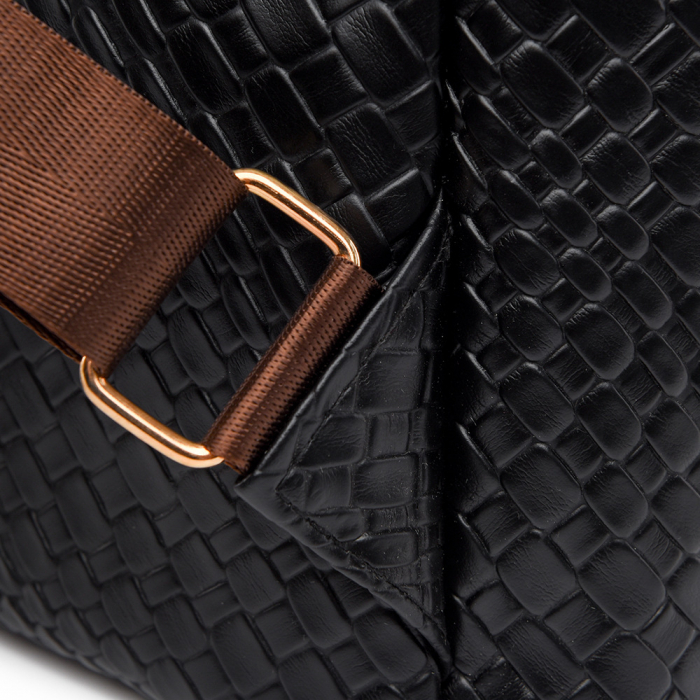 Rucsac dama, Sia, RD774, Negru, 33x30x15 cm [13]
