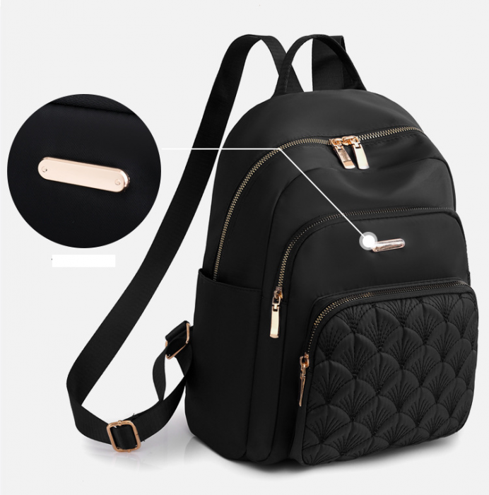 Rucsac dama, Victoria, RD731, Negru, 33x28x12 cm [7]
