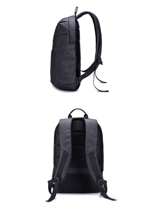 Rucsac Unisex BullCaptain BC-603, multifunctional, laptop, calatorii, negru, 45x31x12CM [7]