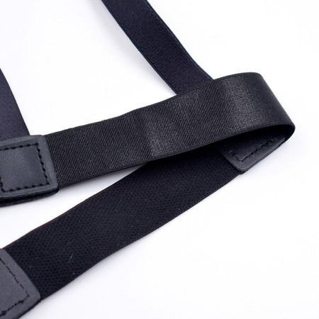 Bretele Suspensor Camasa AVAMSI Unisex , marime universala, Clips, Negru [5]