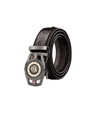 Curea barbati, Hayden CB4613, Piele naturala cu inchidere automata, Negru, 3.5x125cm [0]