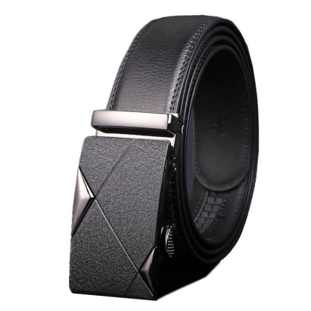 BARBATI - Curea barbati, Blake CB4844, Piele naturala cu inchidere automata, Negru, 3.5x125cm