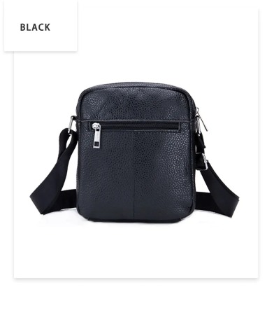 Geanta barbati BULLCAPTAIN, borseta de serviciu, geanta de umar, BC-01 Piele Naturala, 21x18x7.5 CM [1]