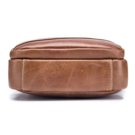 Geanta barbati, Zeyn 5037, Piele Naturala, Negru, 25x18x7 cm [2]