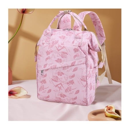 Geanta Bebe Avamsi LL-9002-1 tip rucsac scutece, Straight, incapatoare, impermeabila, versatila, ergonomica si sigura pentru mama, tata si copil [2]