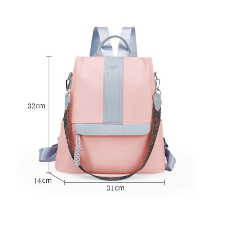 Geanta Bebe Sara MB42 tip rucsac scutece, Straight, incapatoare, impermeabila, versatila, ergonomica si sigura pentru mama, tata si copil, 32x31x14 cm [2]