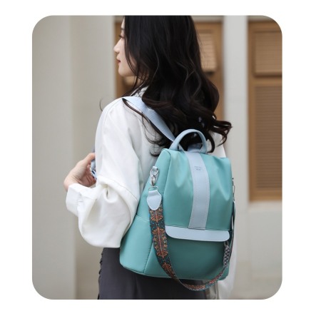 Geanta Bebe Sara MB42 tip rucsac scutece, Straight, incapatoare, impermeabila, versatila, ergonomica si sigura pentru mama, tata si copil, 32x31x14 cm [7]