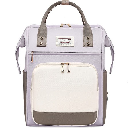 GENTI BEBELUSI - Geanta Bebe Silvia MB09 tip rucsac scutece, Straight, incapatoare, impermeabila, versatila, ergonomica si sigura pentru mama, tata si copil, 40x29x18 cm
