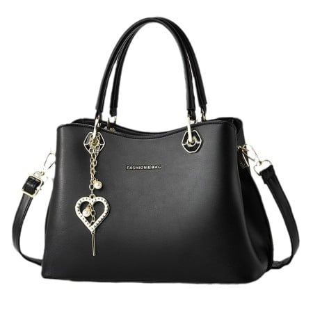 Geanta dama Amira, 6012, Negru, 27x13x19 cm [4]