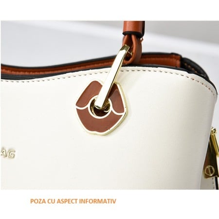 Geanta dama Amira, 6012, Negru, 27x13x19 cm [3]