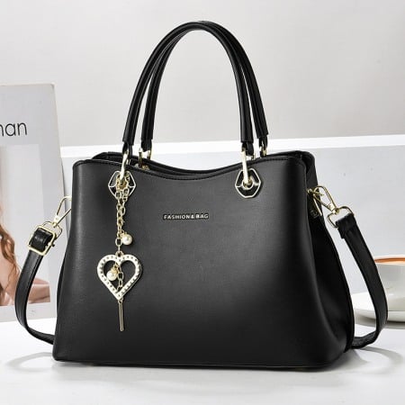 Geanta dama Amira, 6012, Negru, 27x13x19 cm [1]