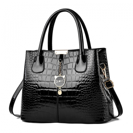 FEMEI - Geanta dama Ankara, 5400, Negru, 31x23x14cm