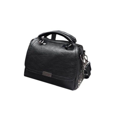 Geanta dama AVAMSI, BS-8655, bareta pentru umar, Negru, 25x14x19 cm [0]